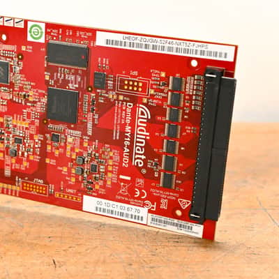 Audinate Dante-MY16-AUD2 16-Channel Dante Network I/O Card CG01SP2 image 7