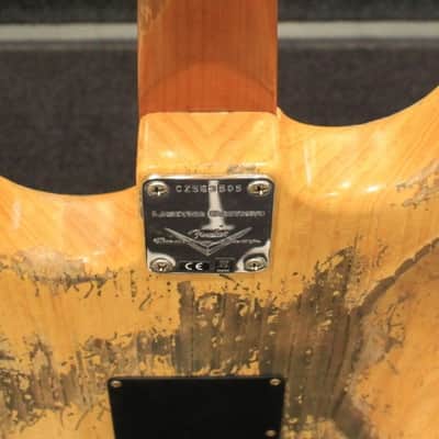 Fender Custom Shop Roasted Poblano Stratocaster Super Heavy Relic Aged Natural Limited Edition image 12