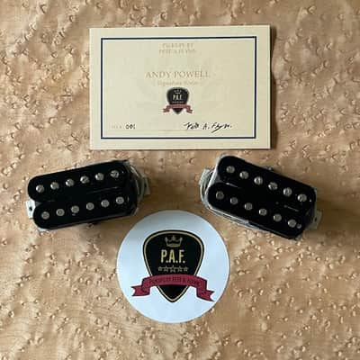 Pickups by Pete A Flynn Andy Powell Signature Humbucker Pickup Set - nickel image 1