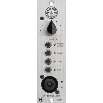 Heritage Audio LANG 312L - 500 Series Mic Pre image 1
