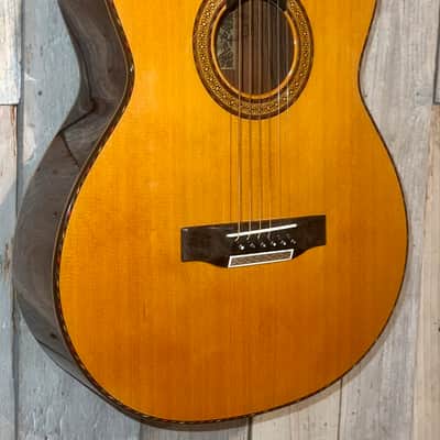 Rare 2010 Jose Oribe Jose Oribe Gran Parlor Suprema Natural, Brazilian Rosewood &  Western Red Cedar, Steel String Classical image 3
