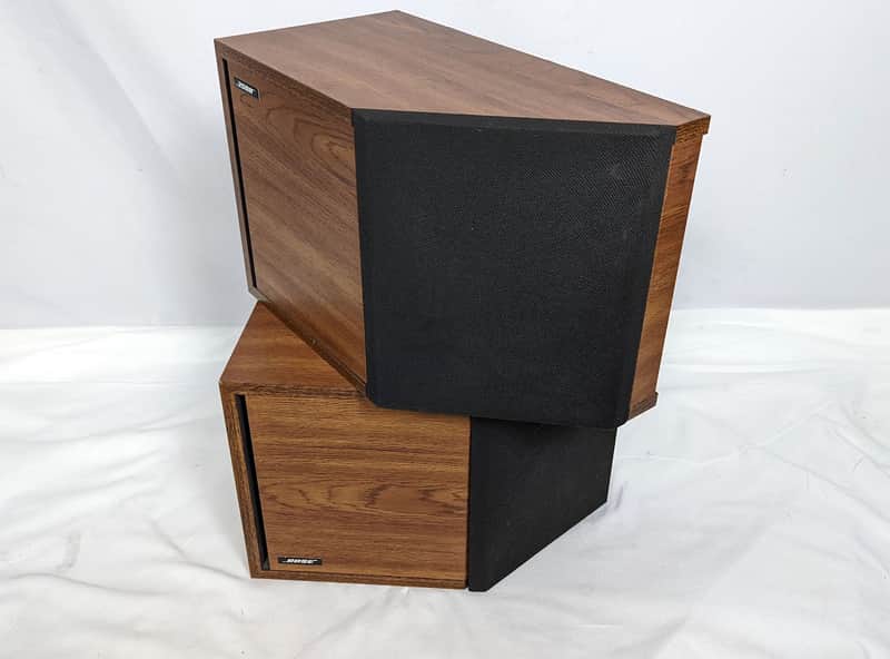 Pair of Vintage Bose 2.2 Direct Reflecting Two-way Bookshelf