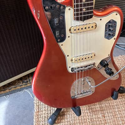 Fender Jaguar 1965 - candy apple red - VIDEO image 13