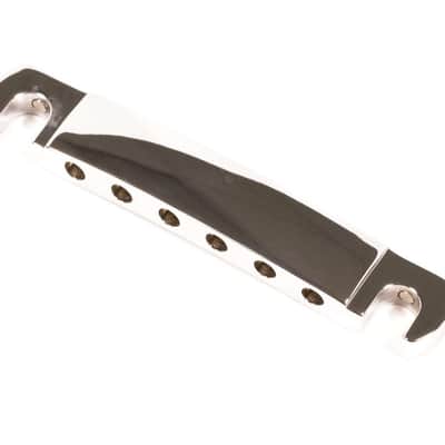 Genuine Hipshot Tone-A-Matic Bridge and Tailpiece Chrome 4TM060C image 4