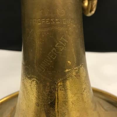 University Mellophone (French Horn) Lacquered Brass, USA image 2