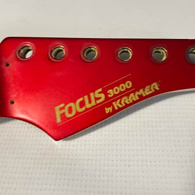 1984 Made in Japan Kramer Focus 3000 Beak Guitar Neck Floyd Ready 22 Frets image 5
