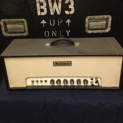 Blockhead Brad Whitford's Aerosmith, WF63 White Panel JTM45 Head  Authenticated (#17) 2003 Black image 3