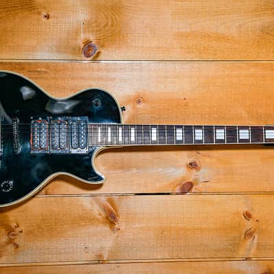 Ibanez 3-Pickup Single Cutaway Custom 1976 Black image 6