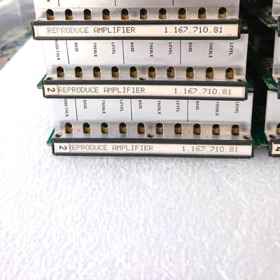 Studer B67, set of Audio & other cards image 4