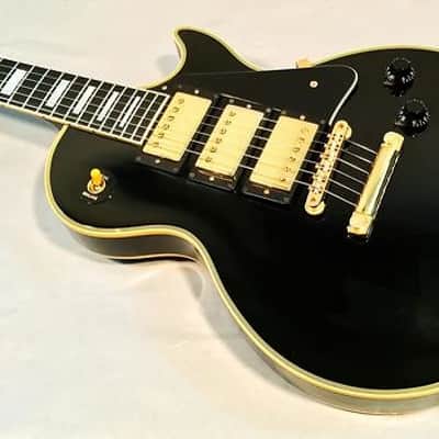 Gibson 1989 Les Paul Custom 35th Anniversary Black Beauty VINTAGE imagen 4