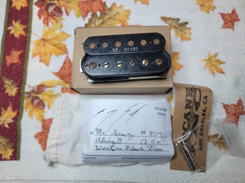 Mr. Scary George Lynch - Arcane Inc. Black Wortorn Humbucker Pickup