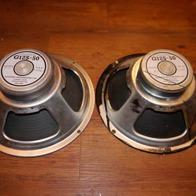 Vintage Celestion G12S 50 + 12” guitar speaker 8 ohms 50 Watt image 2