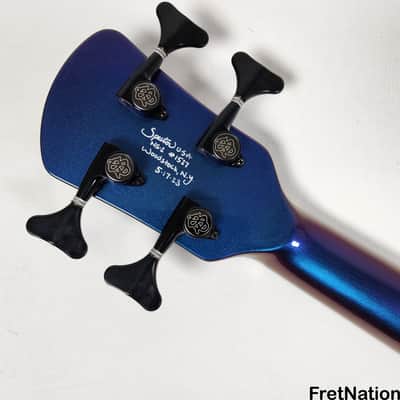 Spector USA NS-2 4-String Bass 1.5" Blue-Purple Colorshift Finish EMG PJX 9v HAZ 8.78lbs NS2 #1527 image 20