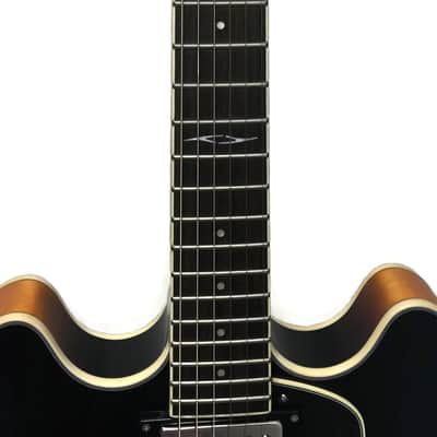 Alvarez AAT33/TSB Jazz & Blues Series Archtop Semi-Hollowbody Electric Guitar image 4