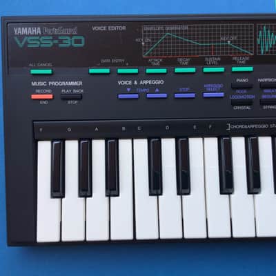 Yamaha VSS-30 Voice Sampler 1987 - Black image 4