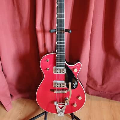 2005 Gretsch G6131T-TVP Power Jet Firebird Red w/ Bigsby + Hard Case – Excellent Condition! Serial JT05117548 image 1