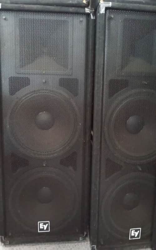 Used Electrovoice - E/V EV T252 PLUS PAIR Speaker Cabinet | Reverb