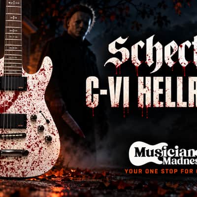Schecter Hellraiser C-VI Electric Guitar - Blood Splatter (184) image 2