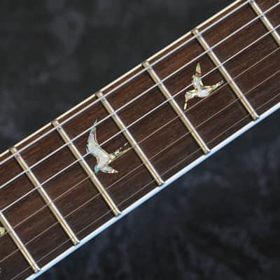 Minty! 2025 PRS Single Cut 594 Wood Library Limited Edition 40th Anniversary Brazillian Electric Guitar Artist Flame + OHSC image 11