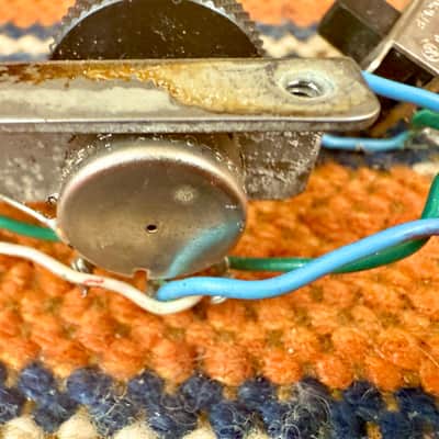 1963 Fender Jazzmaster Rhythm Circuit Harness  w/Pots, Wheels & Switch Pre CBS Vintage 1960's image 13