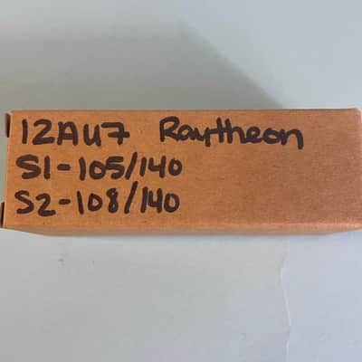 1960s Raytheon 12AU7A ECC82 Vintage Made In USA Preamp Tube! T115 image 5