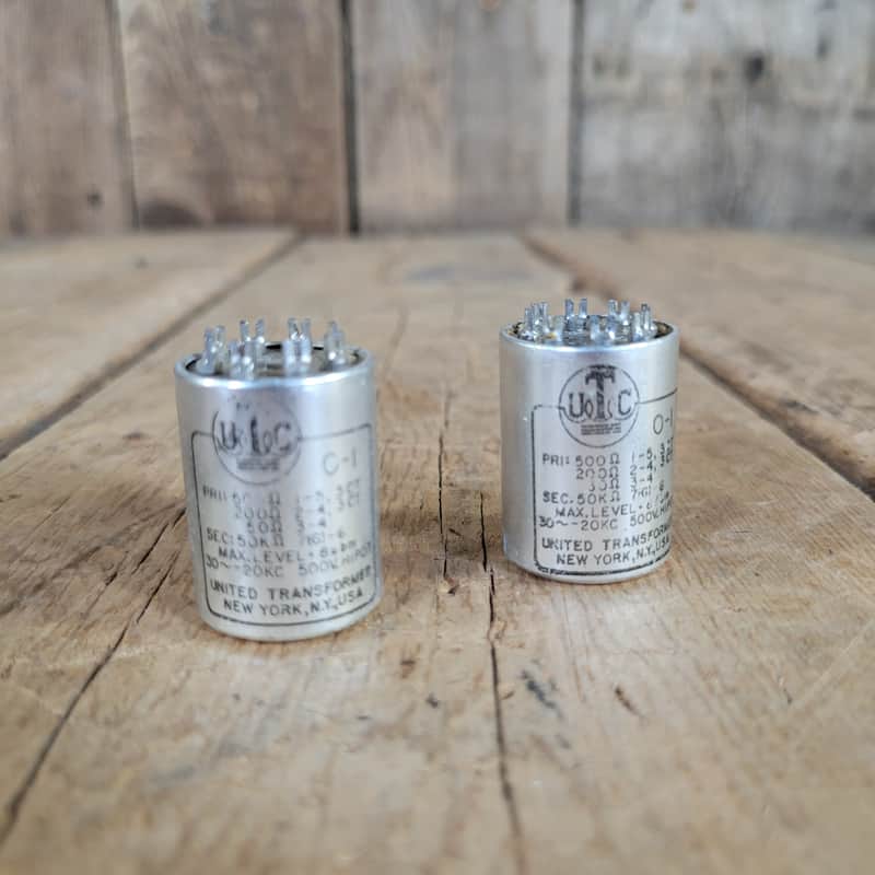 UTC Input Transformers (2) O-1 NOS image 1