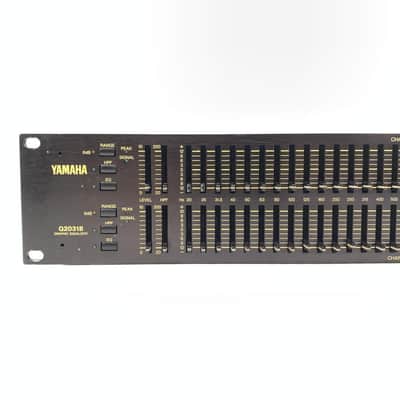 Yamaha Q2031B Dual-Channel Graphic Equalizer 2010s - Black-- TGHM image 2