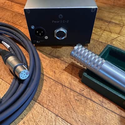 Pearl C-2 Vintage Microphone w/Schaal PSU/Cable - Rare & Sounds Excellent! image 11