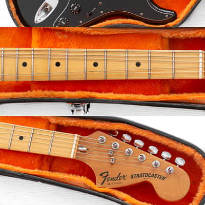 1978 Fender Stratocaster Maple Fretboard in Black image 10