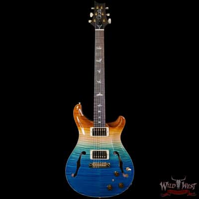 PRS Wild West Guitars 25th Anniversary Limited Run Wood Library Artist Package Hollowbody II Piezo Beach Fade (Private Stock Color) 5.50 LBS (US Only / No International Shipping) image 3