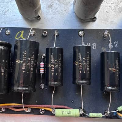 1967 Fender Bassman Guitar Amplifier / Blackface Bass Amp 50 Watt Tube Vintage Guitar Amp imagen 17