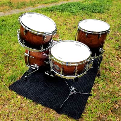 Sonor Ascent Jazz, Heavy German Beech, 12/14/18 w/ 6.5" Snare, Burnt Fade Lacquer, Local Pickup Only image 7