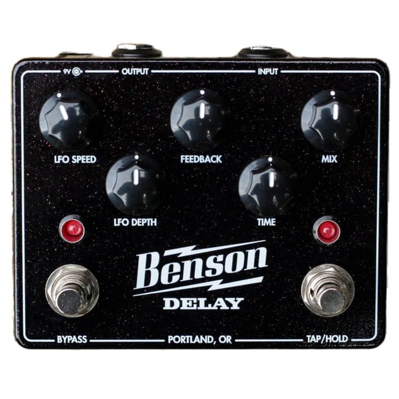 Benson Amps Delay PT2399-Based Delay Guitar Effect Pedal with Tap Tempo image 1