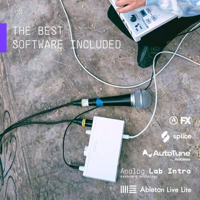 Arturia - MiniFuse 2 OTG - Audio & MIDI Interface with Creative Software for Recording, Production, Podcasting, Guitar, USBC/USBA - White image 7