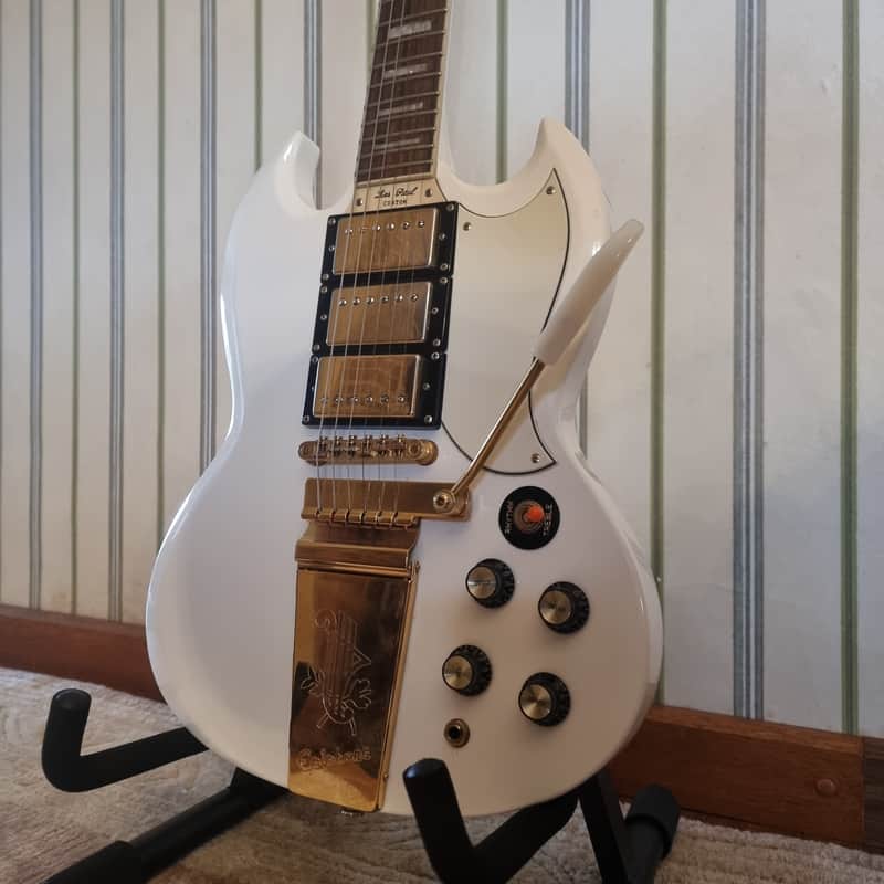 2007 Epiphone ’63 Les Paul SG Custom with Maestro Vibrola made…