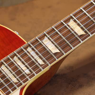 2003 Gibson Custom Shop R9 1959 Reissue Historic Reissue Electric Guitar Washed Cherry Burst + COA OHSC image 8