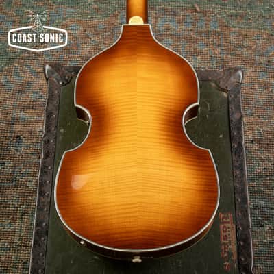 2010 Hofner 500/1 Vintage '62 Thomas Stühlein Made in Germany w/case image 8