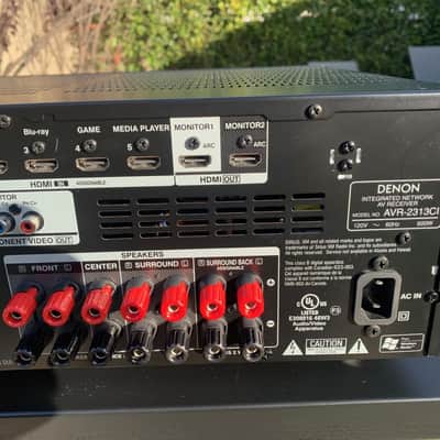 Denon AVR-2313CI 7.2 Channel, 105 Watt Home Theater Receiver with Apple AirPlay image 9