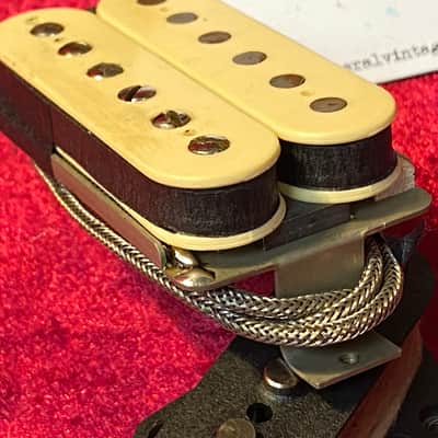 General Vintage Tone  For Telecaster NOS pickup Set PAF / Single Corona wire Old Greens New York Hand wound Scatter Set Aged double cremme image 5
