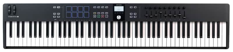 Arturia KEYLAB ESSENTIAL Mk3 88-Key Black USB Midi Keyboard Controller image 1
