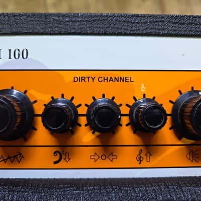 Orange Super Crush 100 2-Channel 100-Watt 1x12" Guitar Combo | Black | Used (Good Condition) image 16