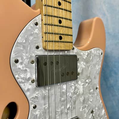 2017 Fender Japan Telecaster Traditional '70s Thinline Shell Pink, MIJ image 7
