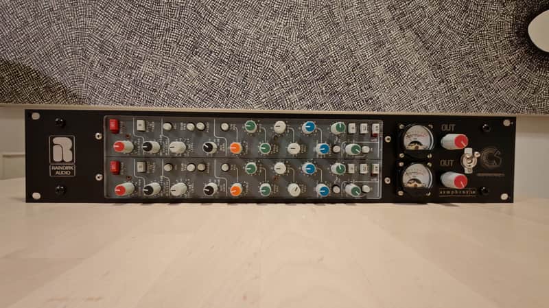 LAST UNIT  Raindirk Symphony LN1 Original Dual Channel British Microphone Preamp + Equalizer imagen 1