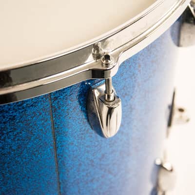 Gretsch Rack Tom Set (Blue Sparkle 70's Rack & Floor) 13x9 & 14x13 owned By J Mascis image 20
