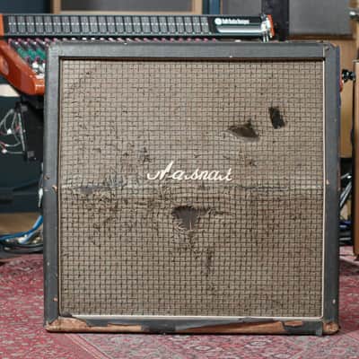 Marshall 1960A 4x12" Angled Guitar Speaker Cabinet 1964 - 1979 - with pre Rola Celestion greenbacks image 14