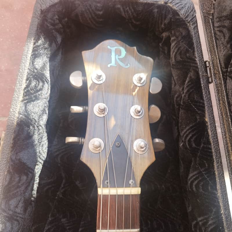 Bc Rich Seagull 1975 transblue with coffin case image 1