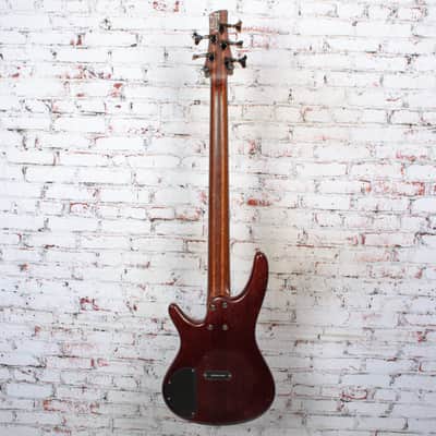 Ibanez - 2007 SDGR SR505 Brown Mahogany 5-String Electric Bass - USED image 19