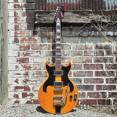 Bellflower EG-1N Electric Guitar - Desert Blonde - w/Hardshell Case