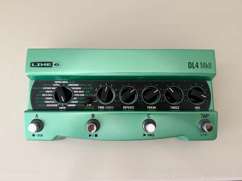 Line 6 DL4 MkII 2022 - Present - Green / Black - FREE SHIPPING image 1