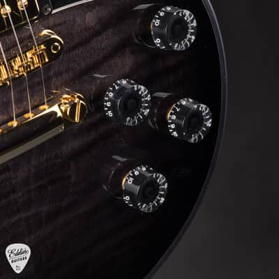 Gibson Custom Shop Made 2 Measure Les Paul Custom Figured Charcoal Widow 9.14 #CS600481 image 14